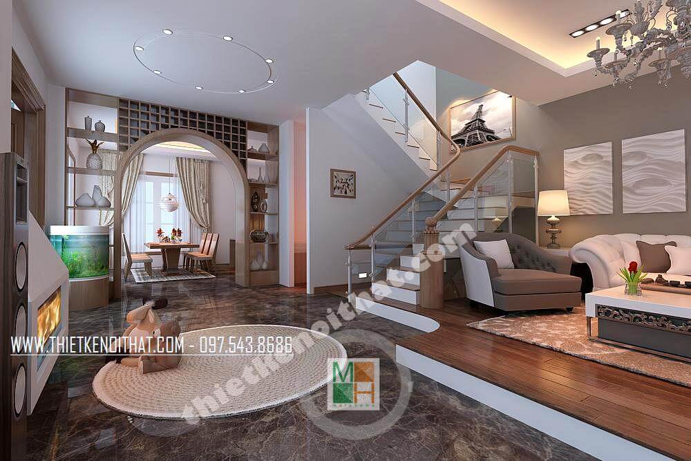 Thiết kế biệt thự Vincom Village Vinhomes song lập hiện đại - Mr. Đức